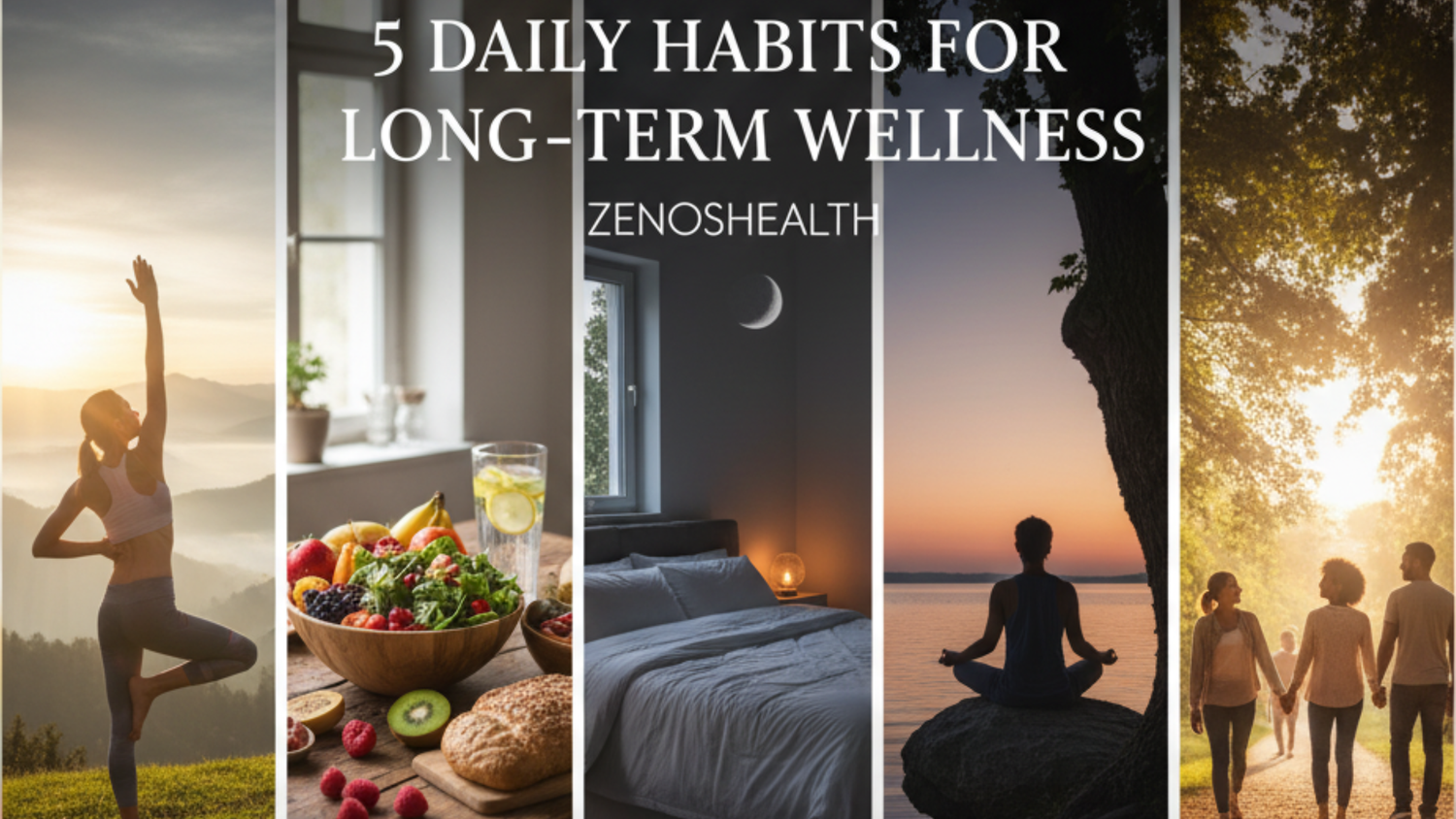 5 Daily Habits for Long-Term Wellness: A Zenos Health Lifestyle Guide