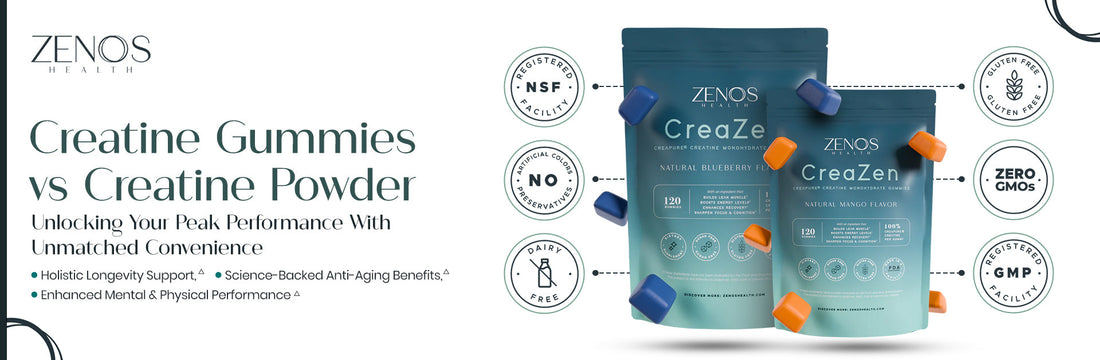 Creatine Gummies vs Powder